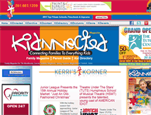 Tablet Screenshot of getkidnnected.com
